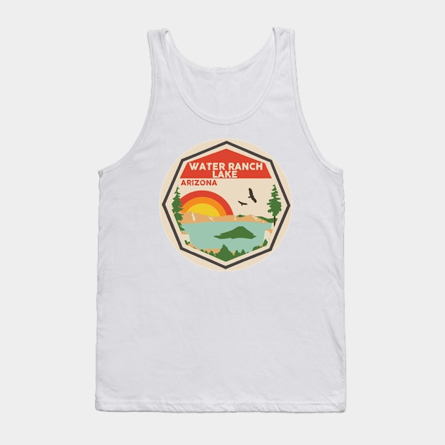 Water Ranch Lake Arizona Tank Top by POD4